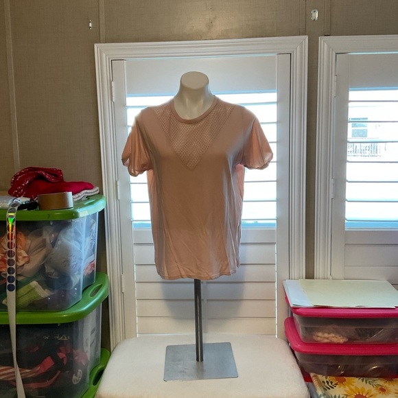 Cotton On Tops - Cotton On Peach Short Sleeve Top